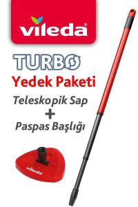 Vileda Turbo Sap + Üçgen Başlık