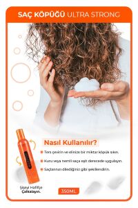 Morfose Saç Köpüğü-Ultra Strong 350 ml X 2 Adet