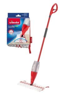 Vileda Sprey Max Çift Taraflı Sprey Mop + Yedek Mop