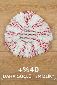 Vileda Turbo 3in1 Üçgen Başlık Mikrofiber Yedek Paspas