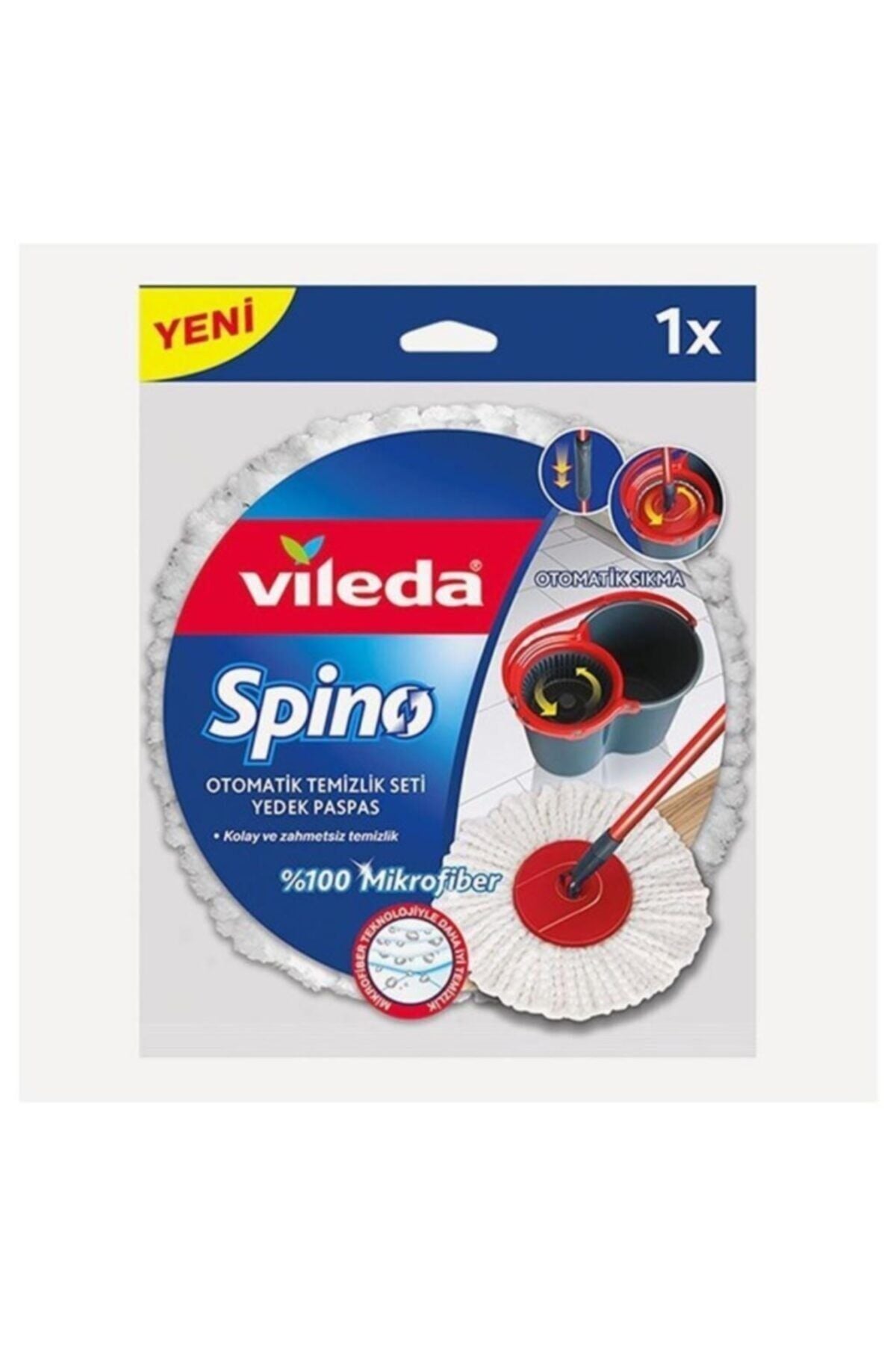 Vileda Spino Mikrofiberli Yedek Paspas