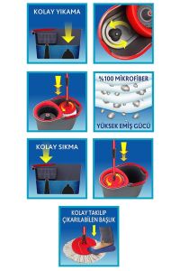 VİLEDA SPİNO ULTRA TEMİZLİK SETİ (KOMPLE)x1