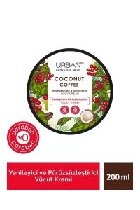 URBAN CARE COCONUT COFFEE VÜCUT KREMİ 200ML x24