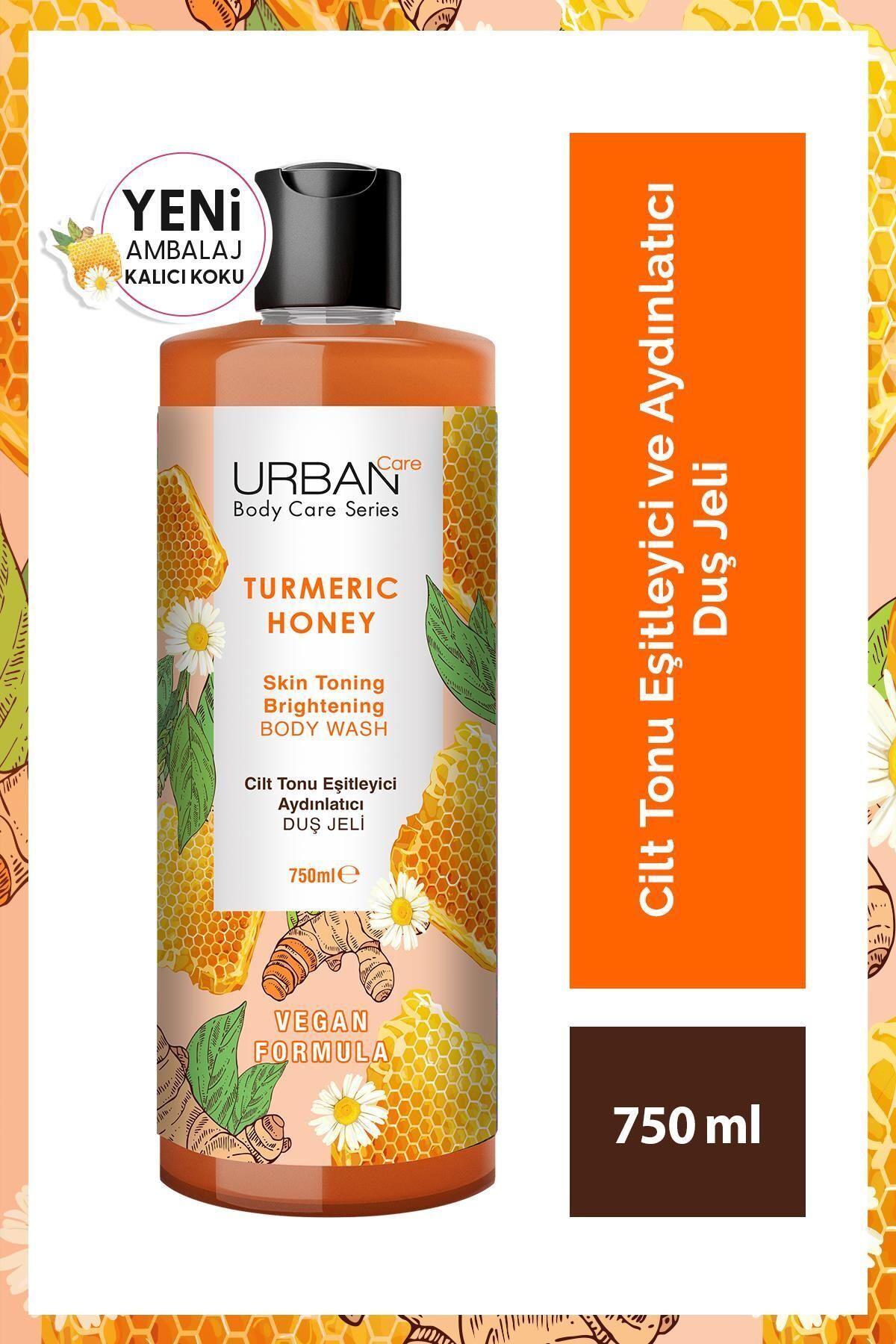 Urban Care Body Series Turmeric Honey Duş Jeli 750 ml