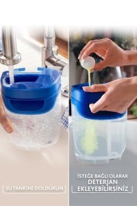 Vileda H2PRO %100 Kirli ve Temiz Suyu Ayıran Temizlik Seti & Mikrofiber Mop