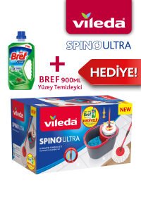 Vileda Spino Ultra Otomatik Temizlik Seti + Hijyen Seti Hediyeli