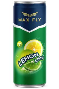 Max Fly Limon Lime Aromalı Gazoz 250 ml 24 adet