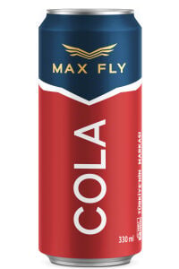 Max Fly Cola 330 ml 24 Adet