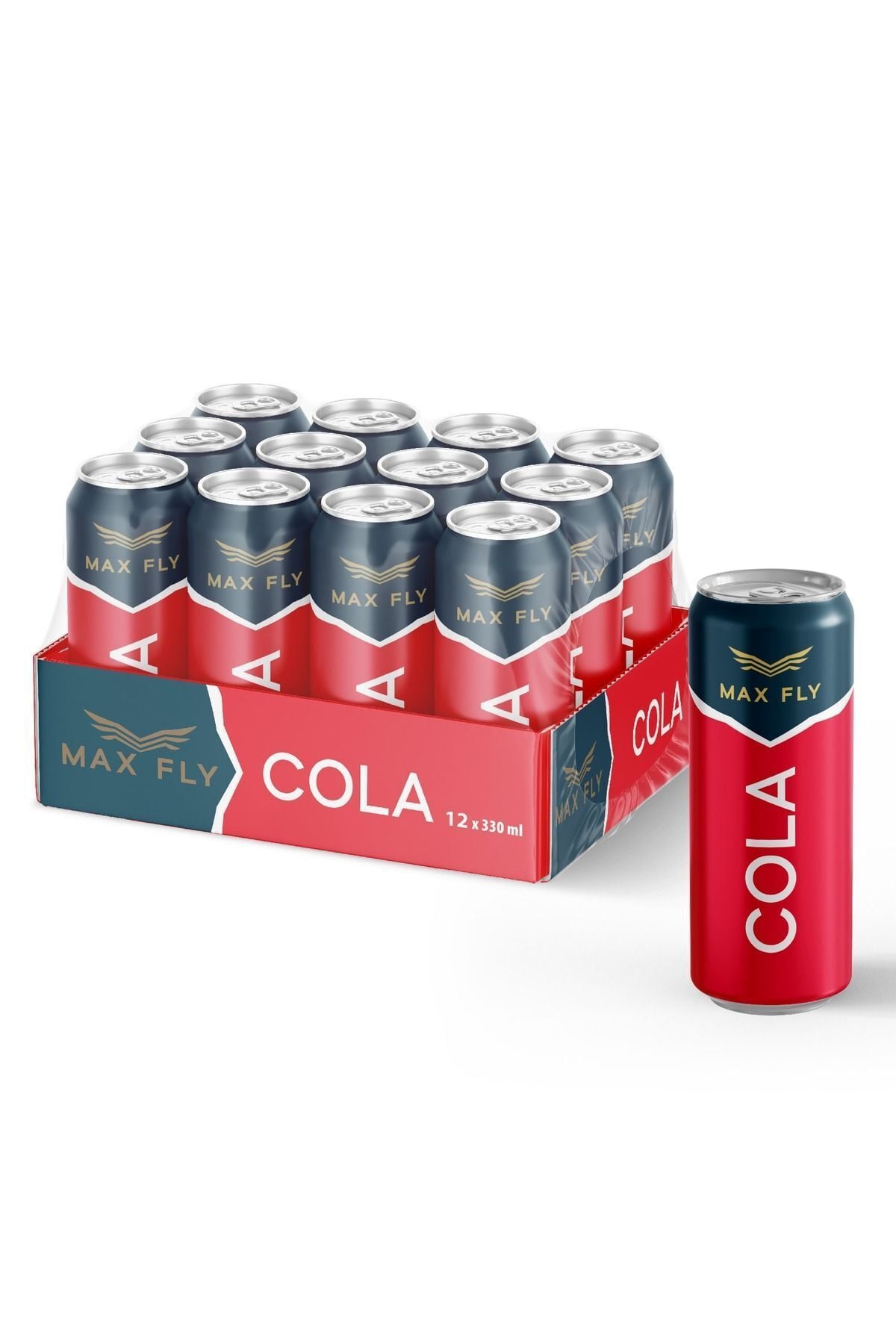 Max Fly Cola 330 ml 12 Adet
