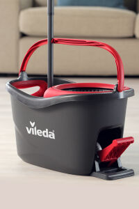 Vileda Turbo 2in1 Pedallı Temizlik Seti + 3in1 Mikrofiber Yedek Paspas x 2 Adet