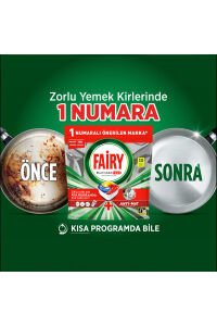 Fairy Platinum Plus Limon Hepsi Bir Arada Bulaşık Makinesi Tabletleri, 30 Tablet