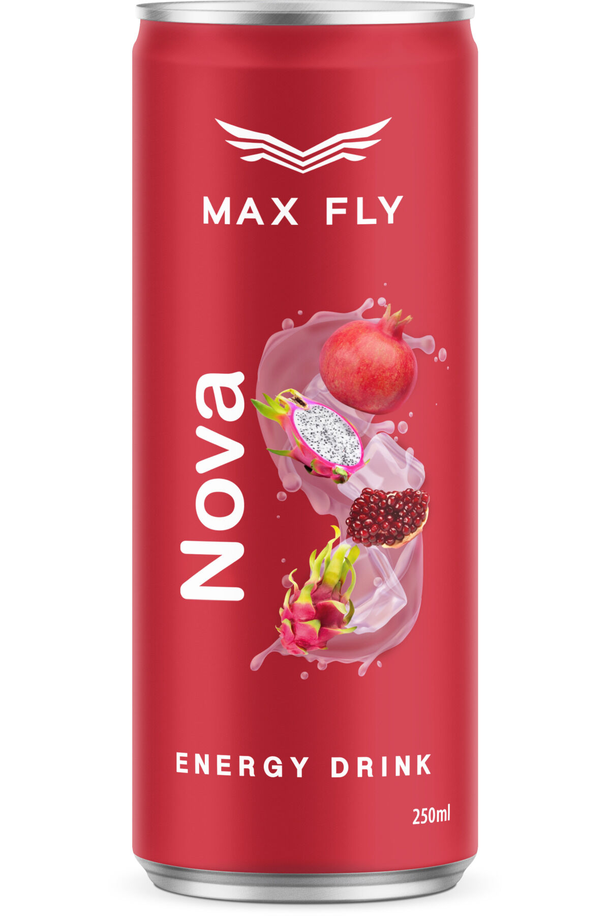 Max Fly Nova Enerji 250 ml 12 Adet
