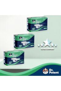 Dr.Potent Bel Bantlı Yetişkin Bezi M Beden (Orta Boy) 30 Adet