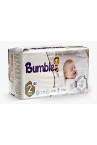Bumble Mini Bebek Bezi 2 Beden 3-6 Kg 44 Adet