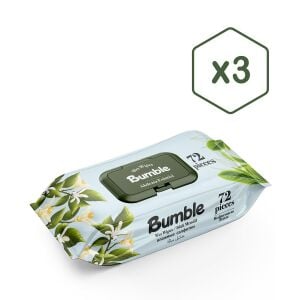 BUMBLE AKDENİZ ESİNTİSİ ISLAK MENDİL 72 YAPRAK 3'LÜ PAKET