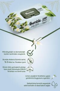 BUMBLE Akdeniz Esintisi Islak Mendil 72 Yaprak 12'Lİ Paket