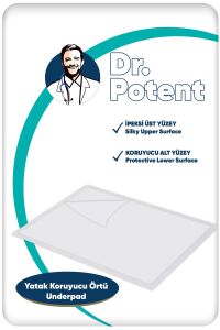 Dr.Potent Yatak Koruyucu Örtü 30 Adet (60X90cm)