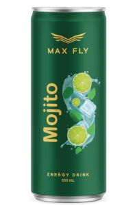 Max Fly Mojito Enerji İçeceği 250 ml 24 Adet
