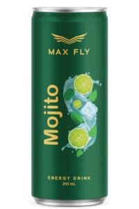 Max Fly Mojito Enerji İçeceği 250 ml 24 Adet