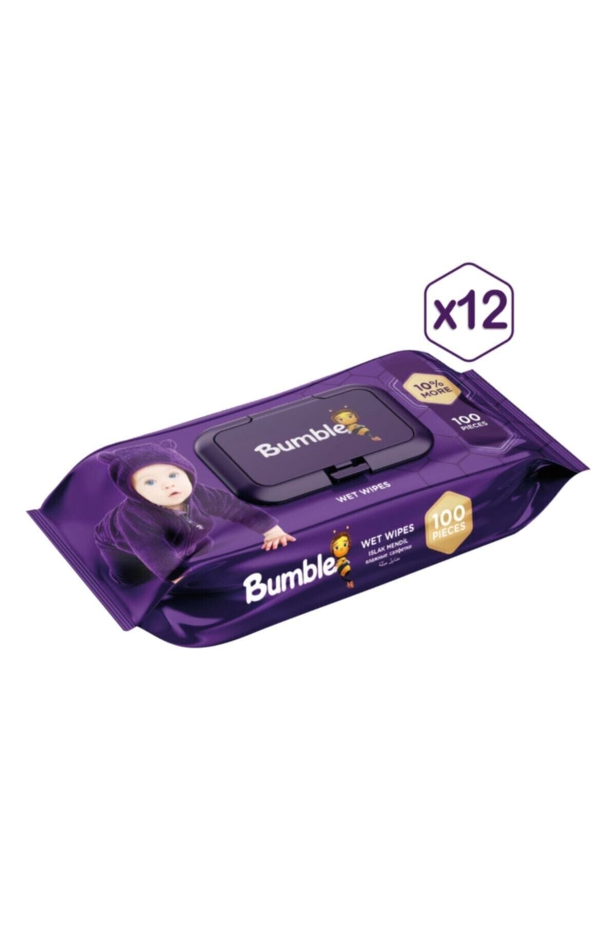 Baby Islak Mendil 100'lü 12'li Paket