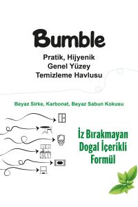 Bumble YÜZEY TEMİZLİK HAVLUSU 50' Lİ X 6 ADET (300 YAPRAK) YENİ