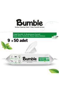 Bumble YÜZEY TEMİZLİK HAVLUSU 50' Lİ X 9 ADET (450 YAPRAK) YENİ