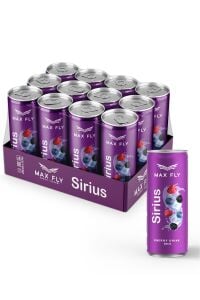 Max Fly Sirius Enerji Içeceği 250 ml 12 Adet
