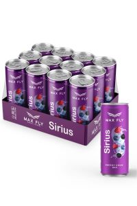 Max Fly Sirius Enerji İçeceği 250 ml 12 Adet