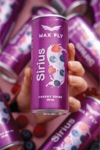 Max Fly Sirius Enerji Içeceği 250 ml 12 Adet