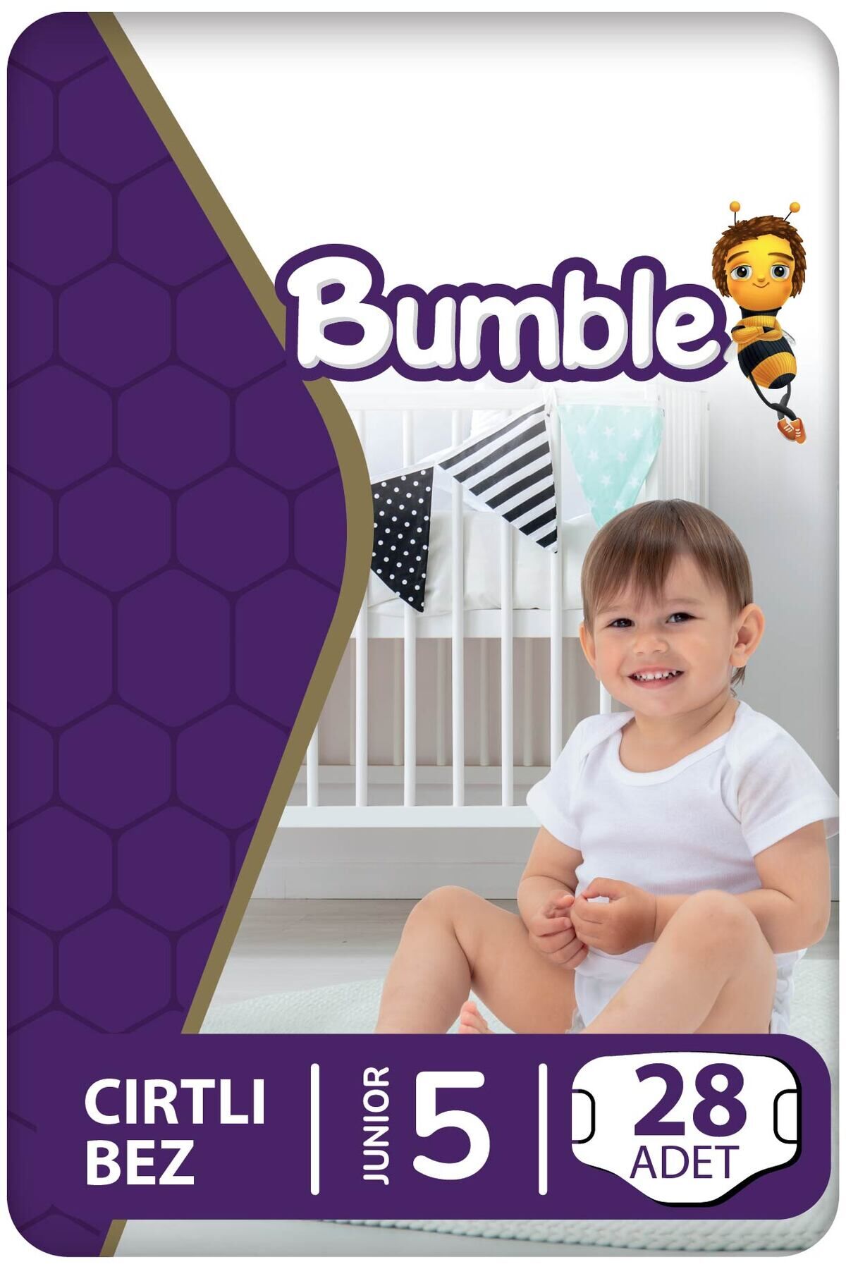 Bumble 5 Numara Junior Bebek Bezi 28 Adet 11-18 Kg