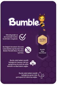Bumble Baby Islak Mendil 120'li Eko Paket 12'li