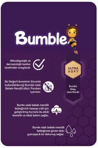 Bumble Baby Islak Mendil 120'li Eko Paket 12'li