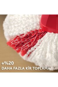 Vileda Turbo 2in1 Üçgen Başlık Mikrofiber Yedek Paspas x 2 Adet