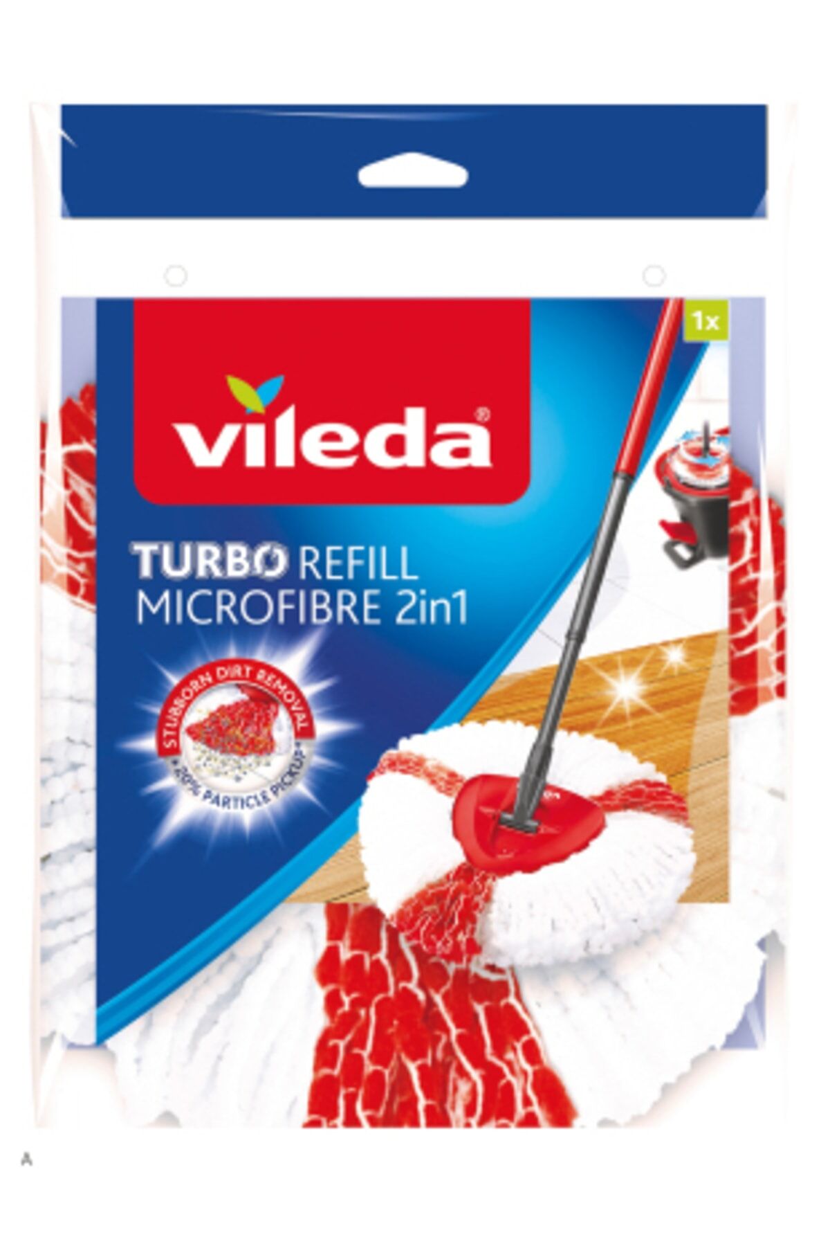 Vileda Turbo 2in1 Üçgen Başlık Mikrofiber Yedek Paspas