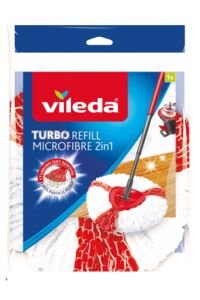Vileda Turbo 2in1 Üçgen Başlık Mikrofiber Yedek Paspas