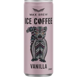 Max Brew Vanilya Soğuk Kahve 250 ml 12 Adet