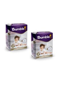 Bumble Maxi Bebek Bezi 4 Beden 7-14 Kg Jumbo Eko Paket 120 Adet