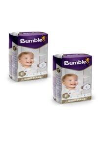 Bumble 6 Numara XLarge Bebek Bezi Jumbo Paket 84 Adet | 15+ Kg