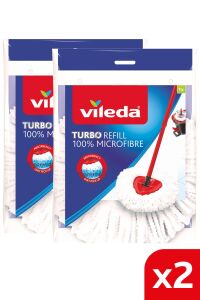 Vileda Turbo Üçgen Başlık Mikrofiber Yedek Paspas 2 Adet