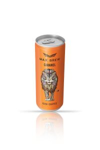Max Brew Caramel Soğuk Kahve 250 ml 12 Adet