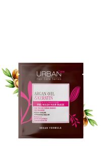 Urban Care Argan Yağı & Keratin Besleyici ve Kırılma Karşıtı Duş Öncesi Saç Bakım Maskesi-vegan-50ml