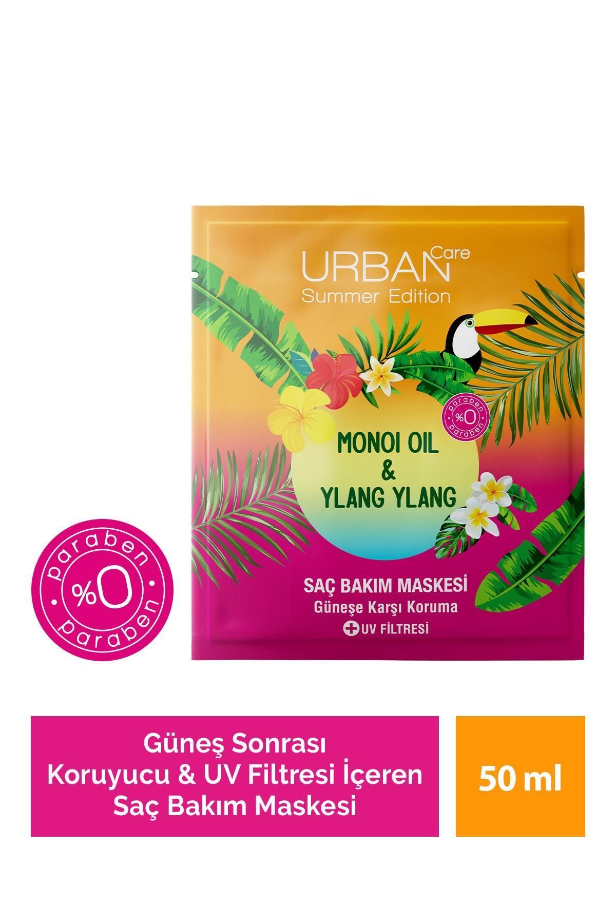 Urban Care Monoi Oil & Ylang  Ylang Hair Mask 50 ml