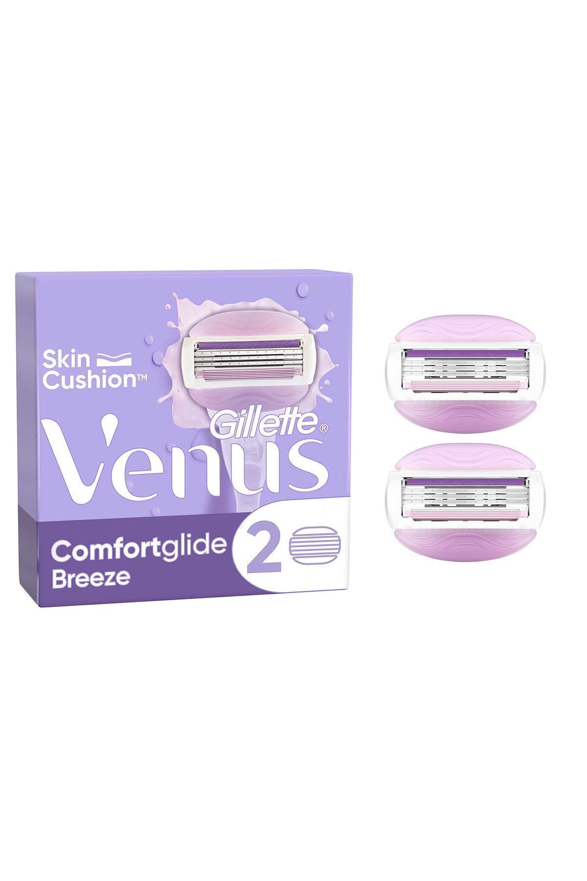 GİLLETTE VENUS COMFORTGLİDE BREEZE 2 ADET YEDEK BAŞLIK