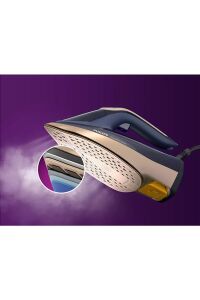 *Philips 8000 Serisi Azur Buharlı Ütü, 3000W, 260 g Turbo Şok Buhar, Sıfır Yanık Riski, DST8050/20