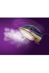 *Philips 8000 Serisi Azur Buharlı Ütü, 3000W, 260 g Turbo Şok Buhar, Sıfır Yanık Riski, DST8050/20