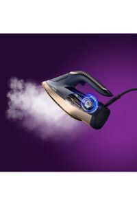 *Philips 8000 Serisi Azur Buharlı Ütü, 3000W, 260 g Turbo Şok Buhar, Sıfır Yanık Riski, DST8050/20