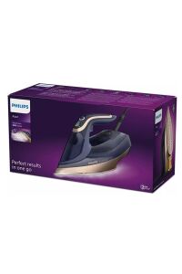 *Philips 8000 Serisi Azur Buharlı Ütü, 3000W, 260 g Turbo Şok Buhar, Sıfır Yanık Riski, DST8050/20