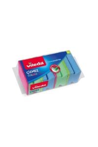 Vileda Çizmez Colors Renkli Temizlik Süngeri 4'lü