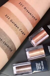 Pastel Glow Liquid Eyeshadow 222 Golden Care - Göz Farı
