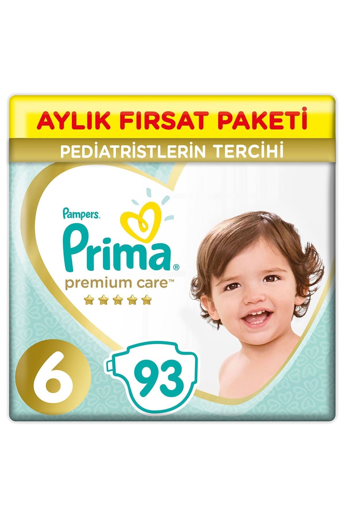 PRİMA PREM.CARE 3LÜ AYLIK S.F NO:6 (13 kg)x93LÜ